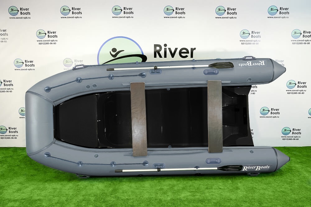 RiverBoats 430 (Встроенный рундук) (транец L — 515 мм.) RiverBoats 430 (Встроенный рундук) (транец L — 515 мм.)