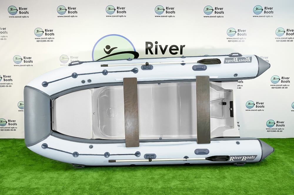 RiverBoats 430 (Встроенный рундук) (транец S — 410 мм.) RiverBoats 430 (Встроенный рундук) (транец S — 410 мм.)