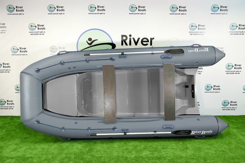 RiverBoats 430 (Встроенный рундук) (транец L — 515 мм.) RiverBoats 430 (Встроенный рундук) (транец L — 515 мм.)